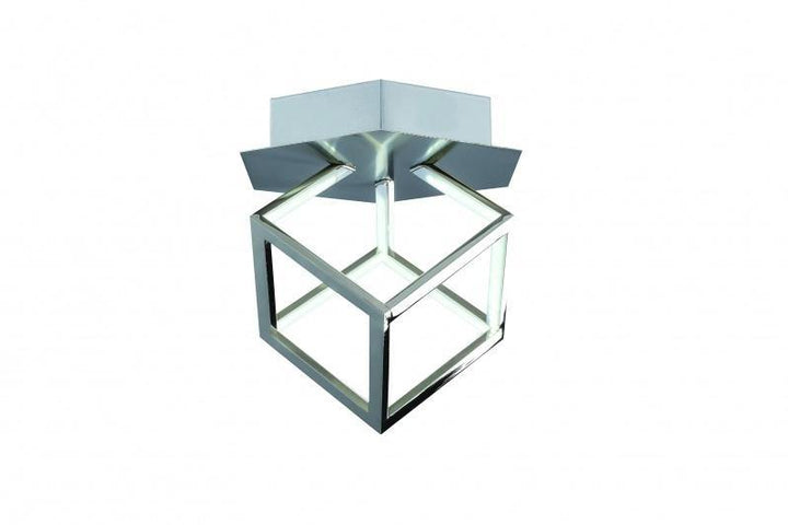 LED Metal Box with Acrylic Diffuser Flush Mount - LV LIGHTING