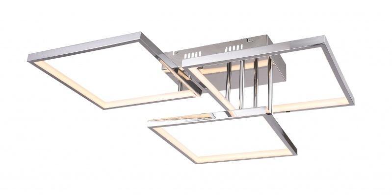 LED Steel Square Block Flush Mount - LV LIGHTING