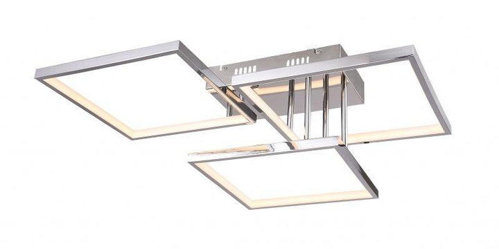 LED Steel Square Block Flush Mount - LV LIGHTING