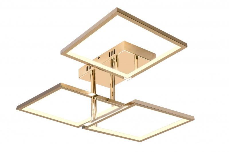 LED Steel Square Block Flush Mount - LV LIGHTING