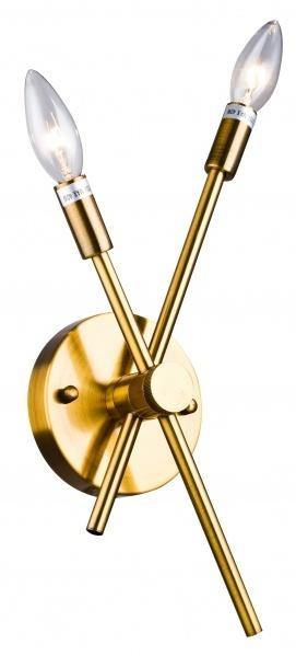 Steel Two Arm Pipe Wall Sconce - LV LIGHTING