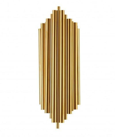 Gold Steel Rod Wall Sconce - LV LIGHTING