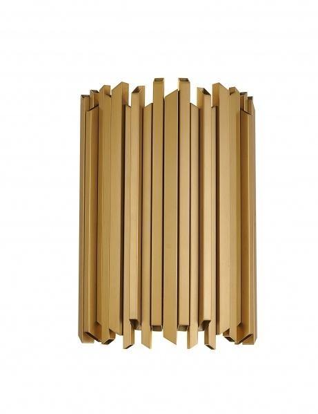 Satin Brass Rod Wall Sconce - LV LIGHTING
