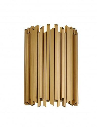 Satin Brass Rod Wall Sconce - LV LIGHTING