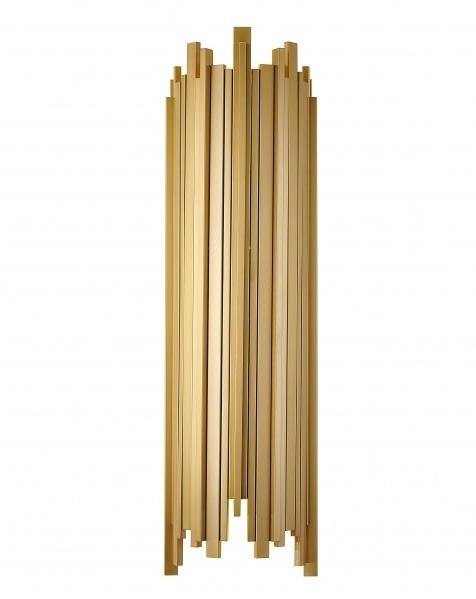 Satin Brass Rod Wall Sconce - LV LIGHTING