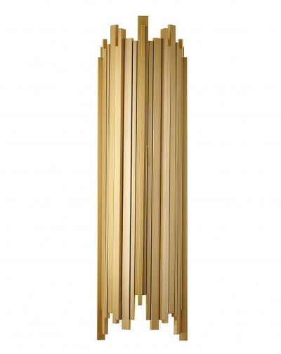 Satin Brass Rod Wall Sconce - LV LIGHTING