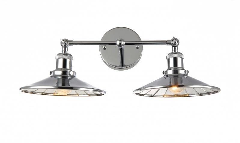 Steel with Mirror Interior Shade Wall Sconce - LV LIGHTING