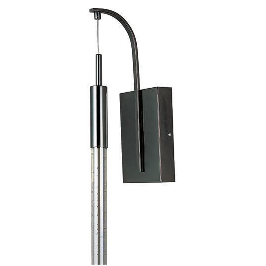 LED Steel Frame with Crystal Rod Wall Sconce - LV LIGHTING