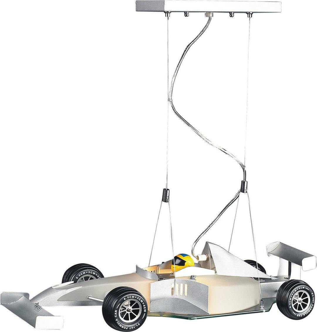 Silver F1 Racing Car Pendant - LV LIGHTING
