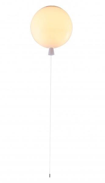 White Acrylic Balloon Flush Mount - LV LIGHTING