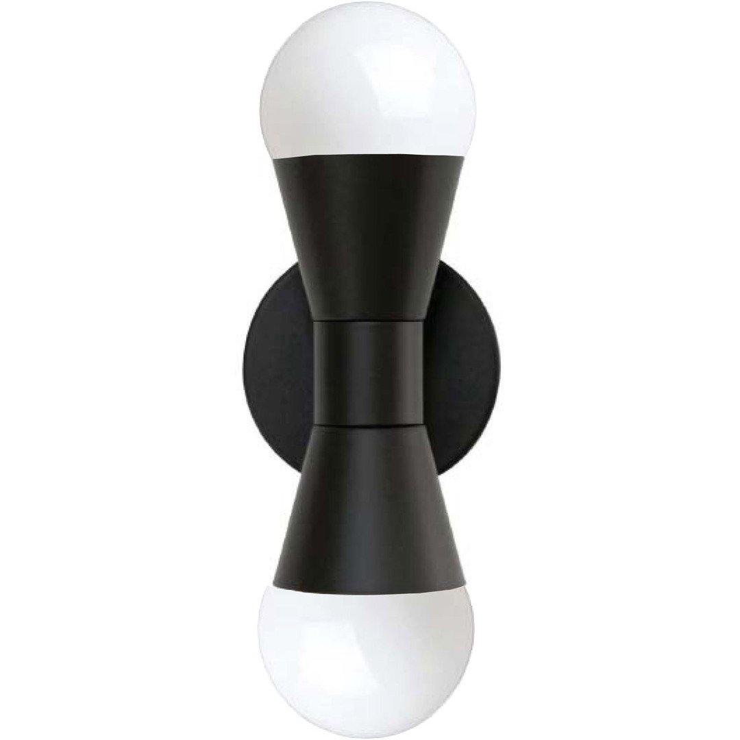 Steel Frame Simple 2 Light Wall Sconce - LV LIGHTING