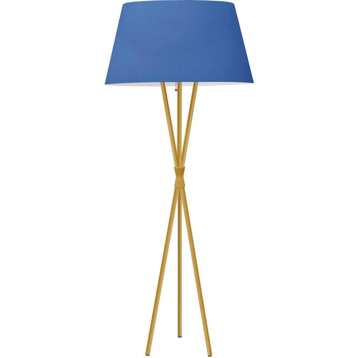 Steel 3 Arms Fabric Shade Floor Lamp - LV LIGHTING