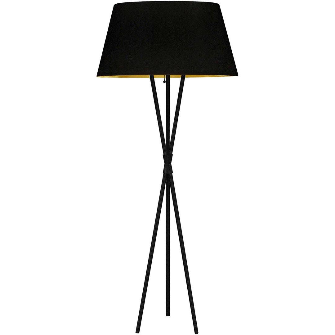 Steel 3 Arms Fabric Shade Floor Lamp - LV LIGHTING