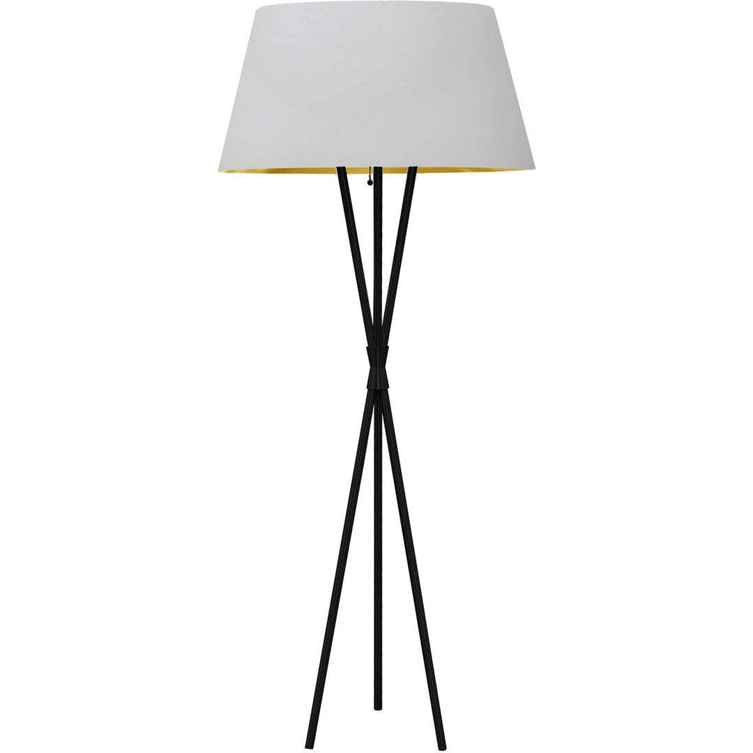 Steel 3 Arms Fabric Shade Floor Lamp - LV LIGHTING