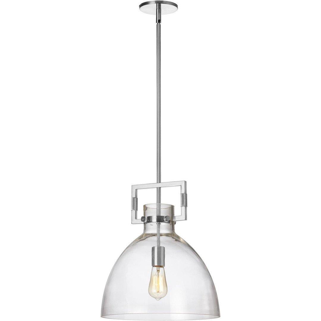 Steel Frame with Clear Glass Shade Pendant - LV LIGHTING
