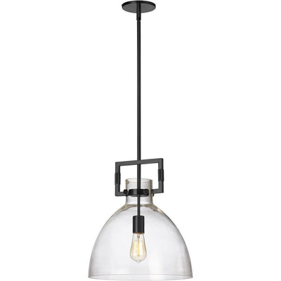 Steel Frame with Clear Glass Shade Pendant - LV LIGHTING