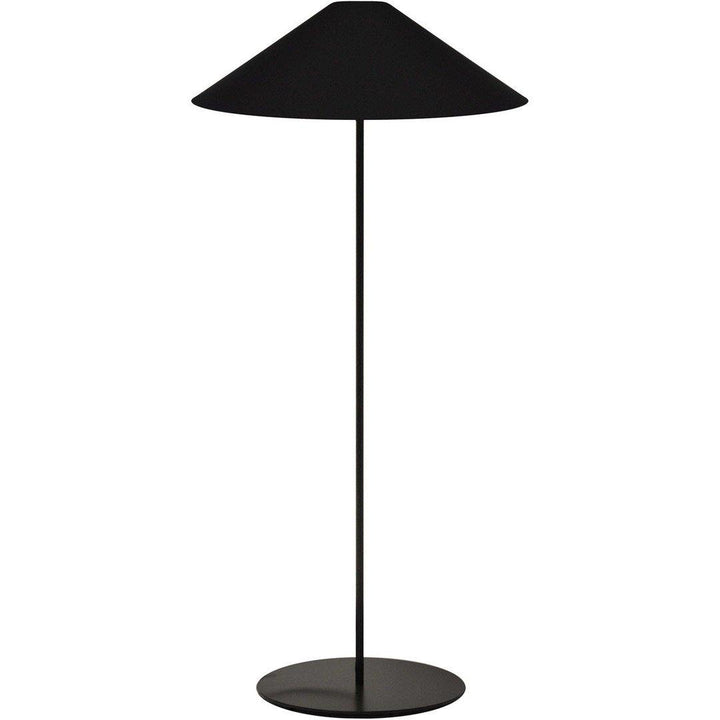 Steel with Fabric Cone Shade Floor Lamp - LV LIGHTING