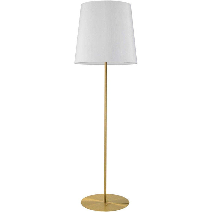 Steel with Fabric Shade Floor Lamp - LV LIGHTING