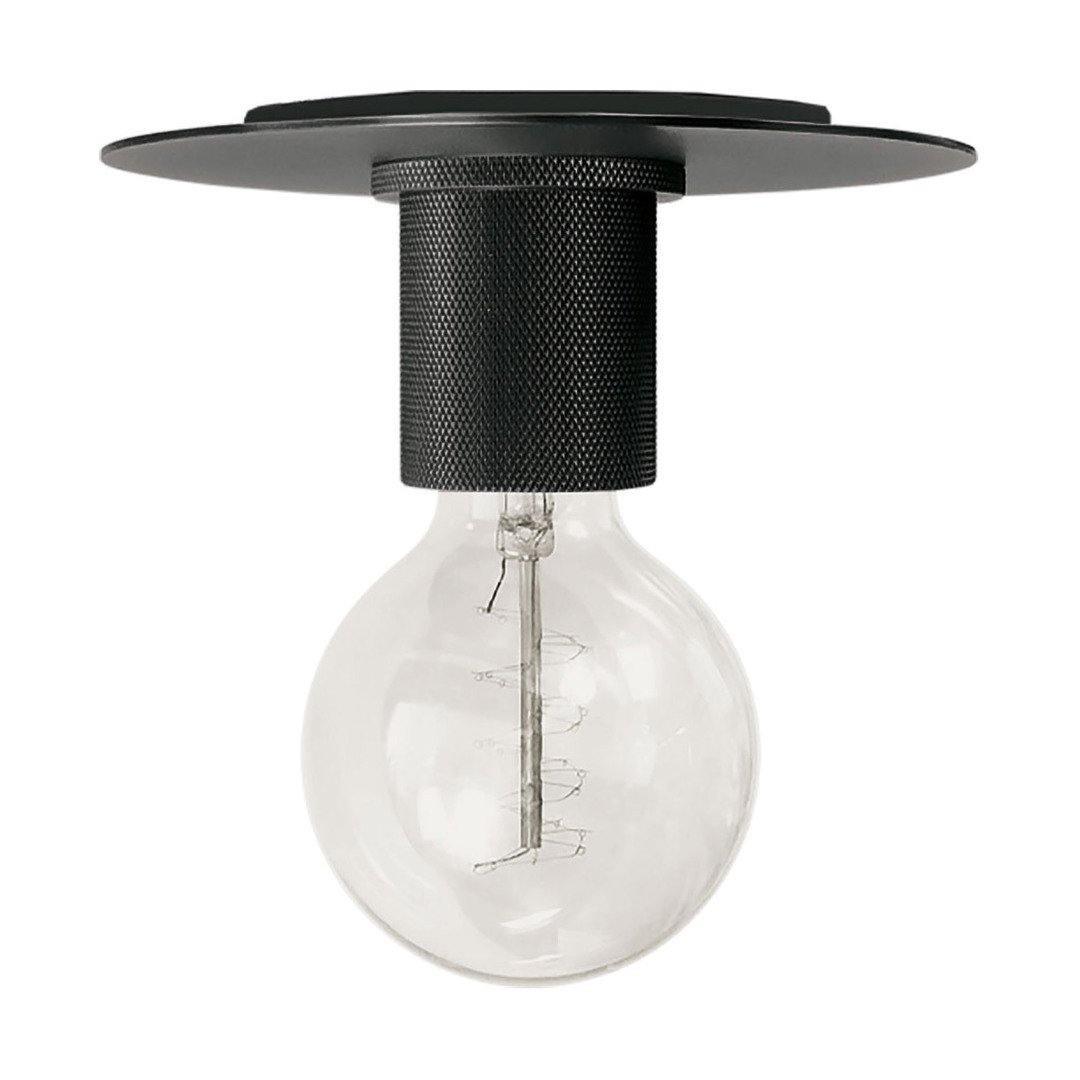 Steel with Flat Canopy Simple Flush Mount - LV LIGHTING