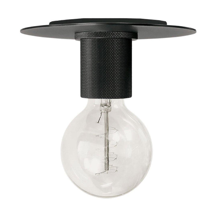 Steel with Flat Canopy Simple Flush Mount - LV LIGHTING