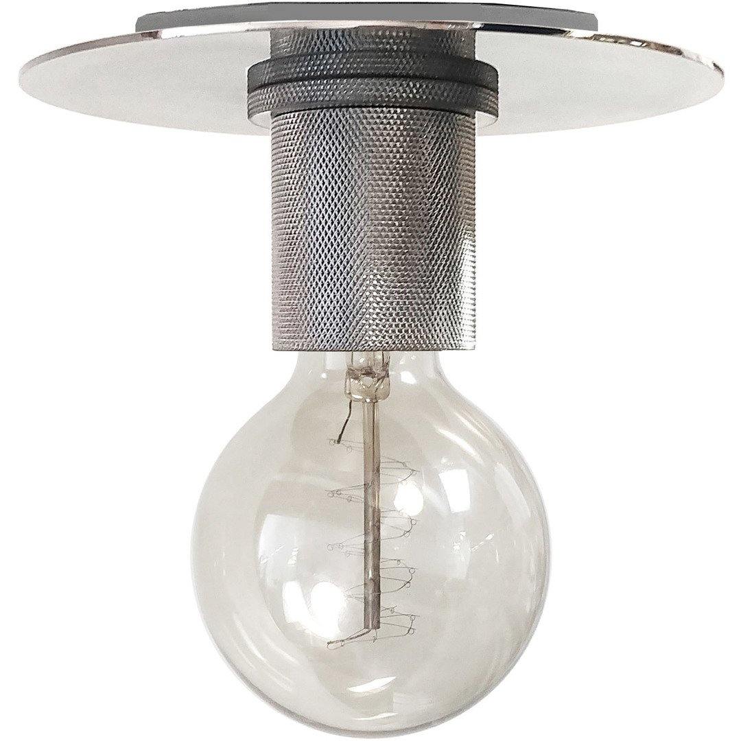 Steel with Flat Canopy Simple Flush Mount - LV LIGHTING