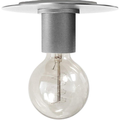Steel with Flat Canopy Simple Flush Mount - LV LIGHTING