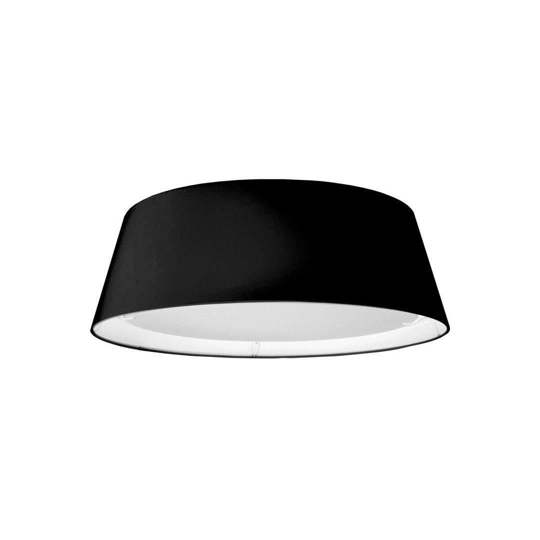 LED with Round Fabric Shade Flush Mount - LV LIGHTING
