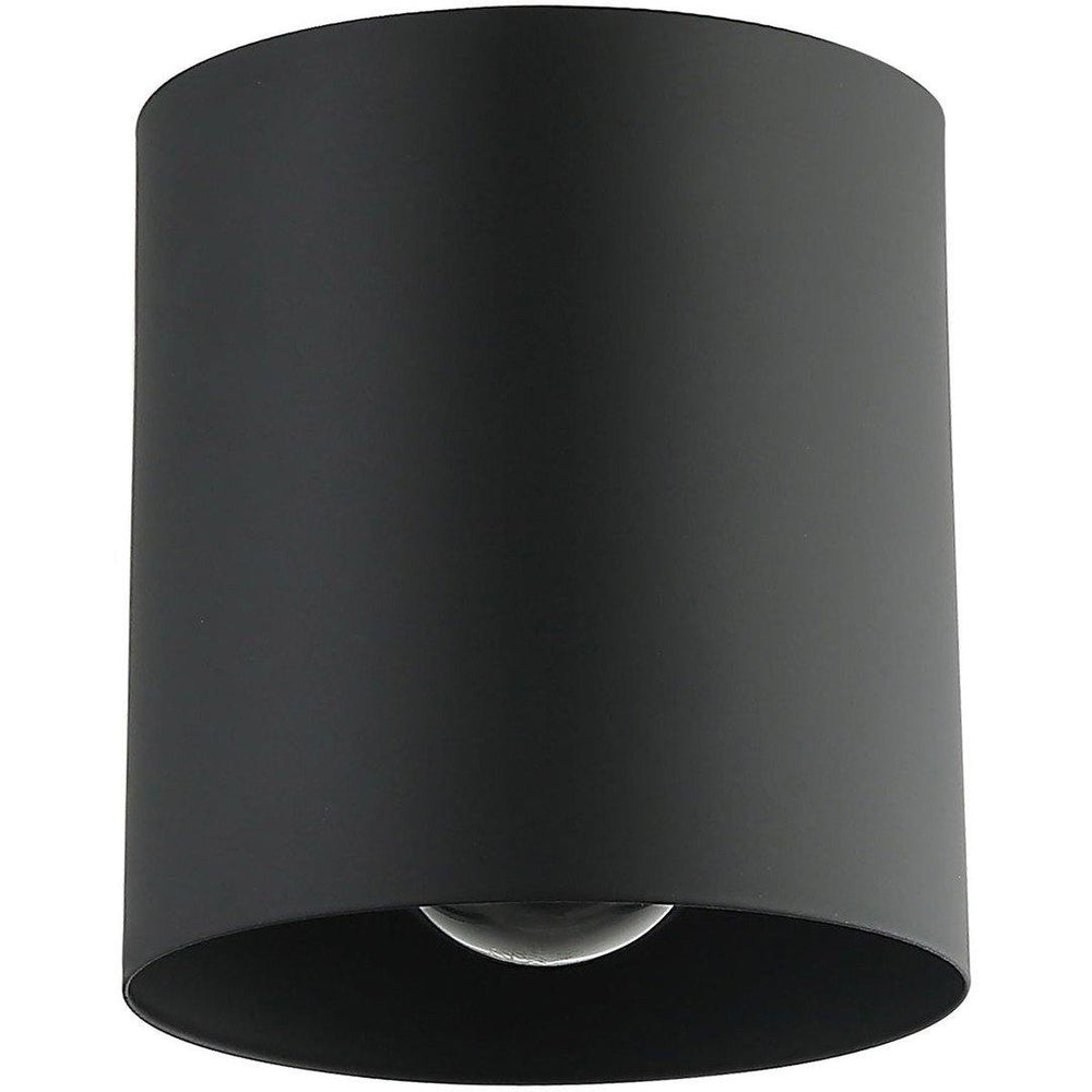 Steel Cylindrical Shade Flush Mount - LV LIGHTING