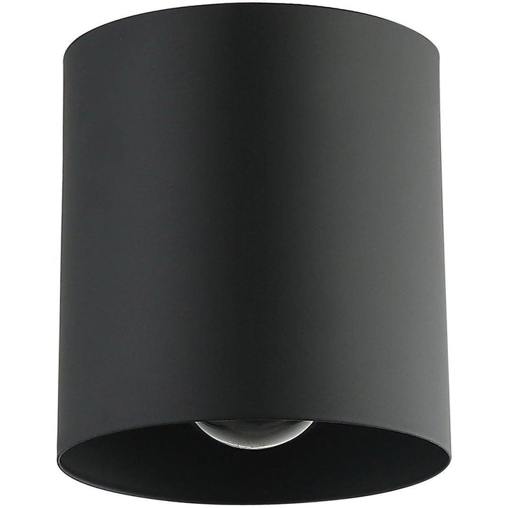 Steel Cylindrical Shade Flush Mount - LV LIGHTING