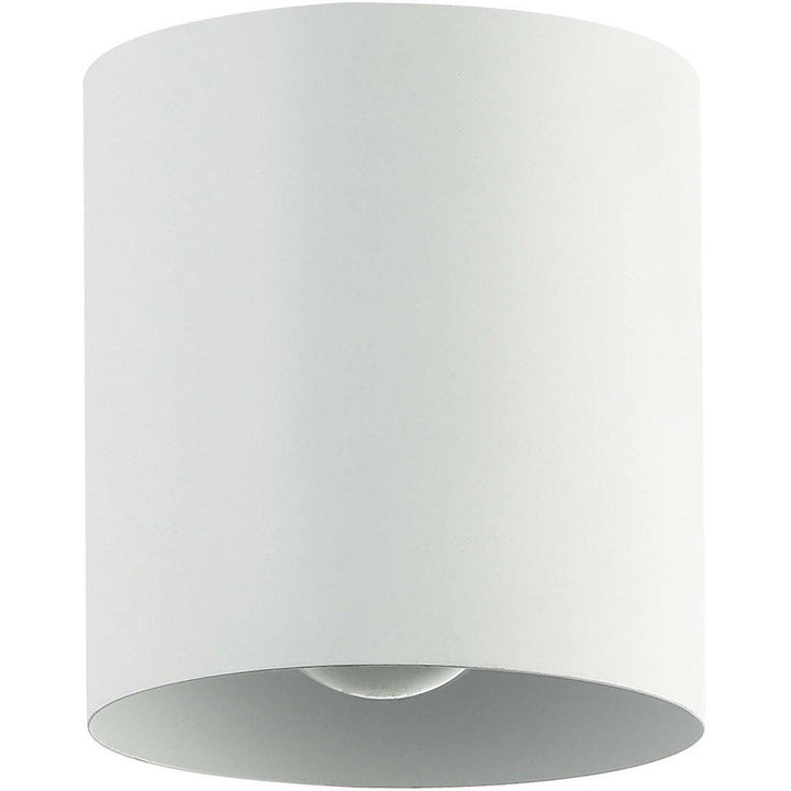Steel Cylindrical Shade Flush Mount - LV LIGHTING