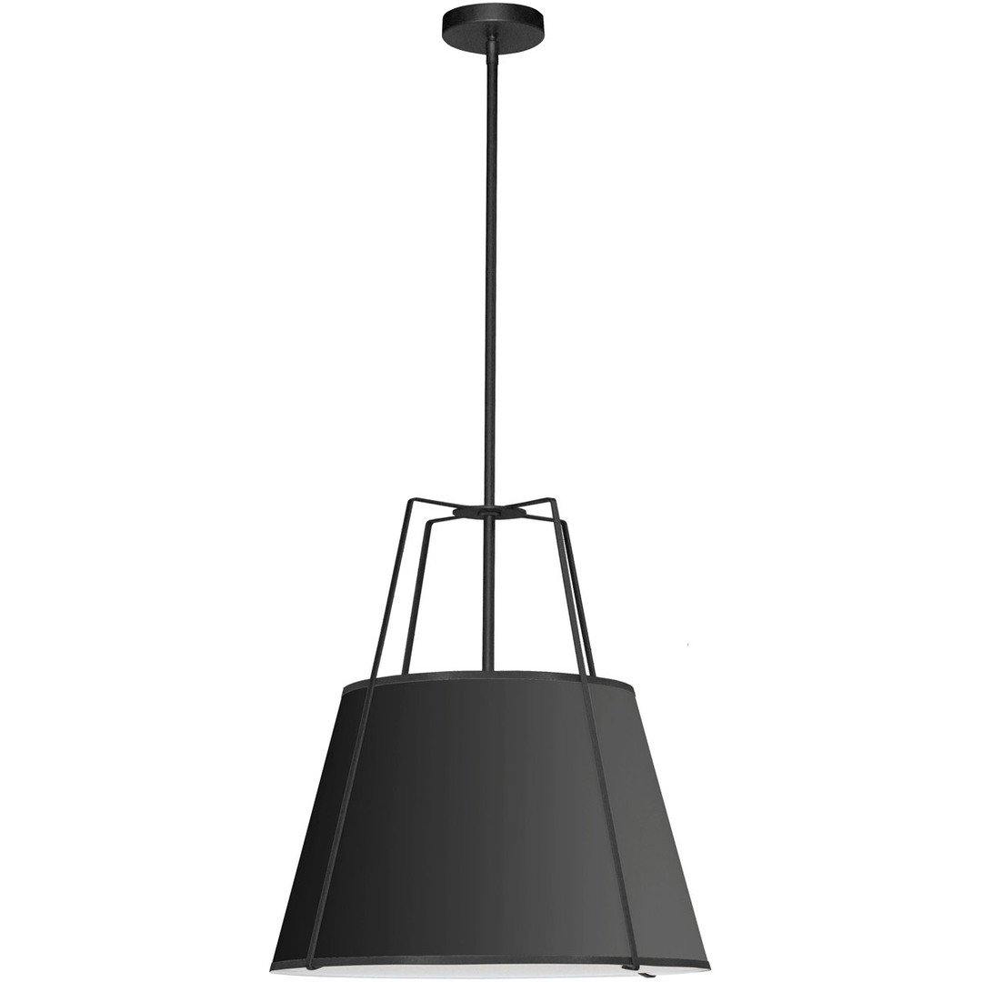 Steel Frame with Fabric Shade Pendant - LV LIGHTING