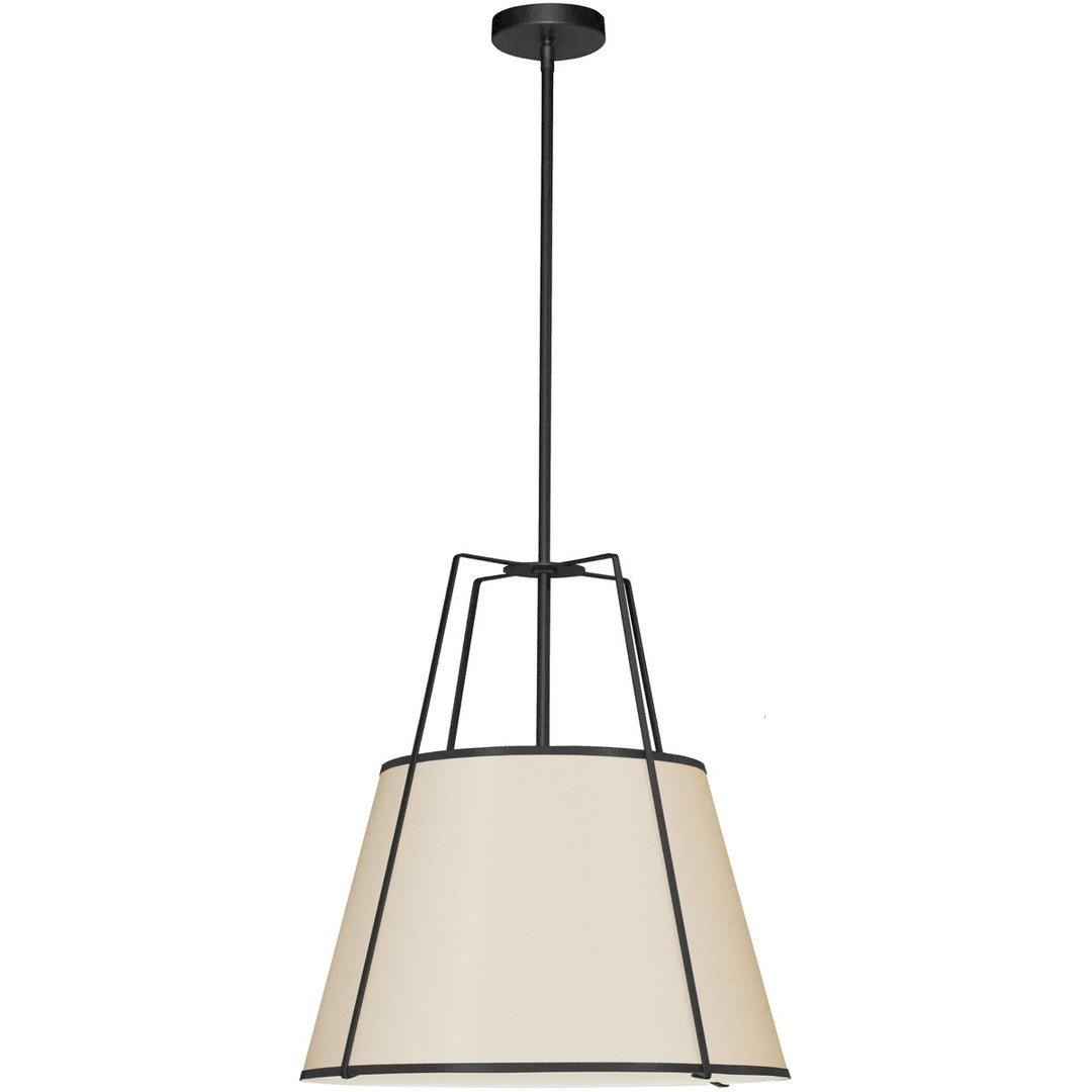 Steel Frame with Fabric Shade Pendant - LV LIGHTING