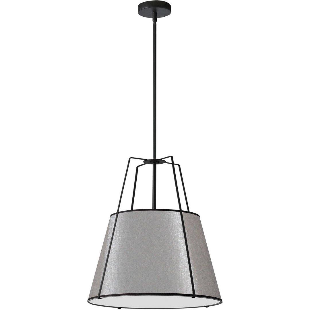 Steel Frame with Fabric Shade Pendant - LV LIGHTING