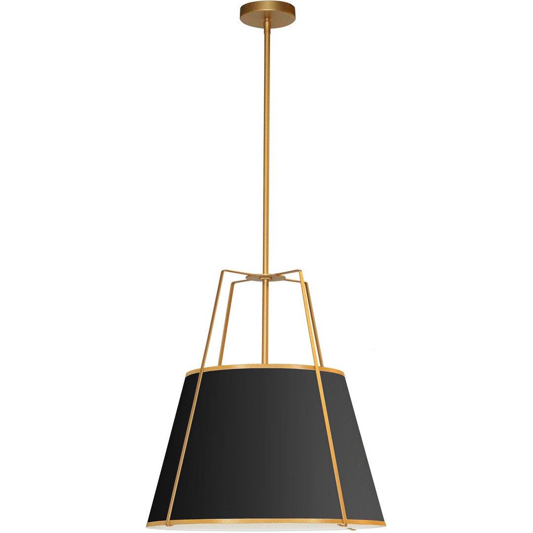 Steel Frame with Fabric Shade Pendant - LV LIGHTING