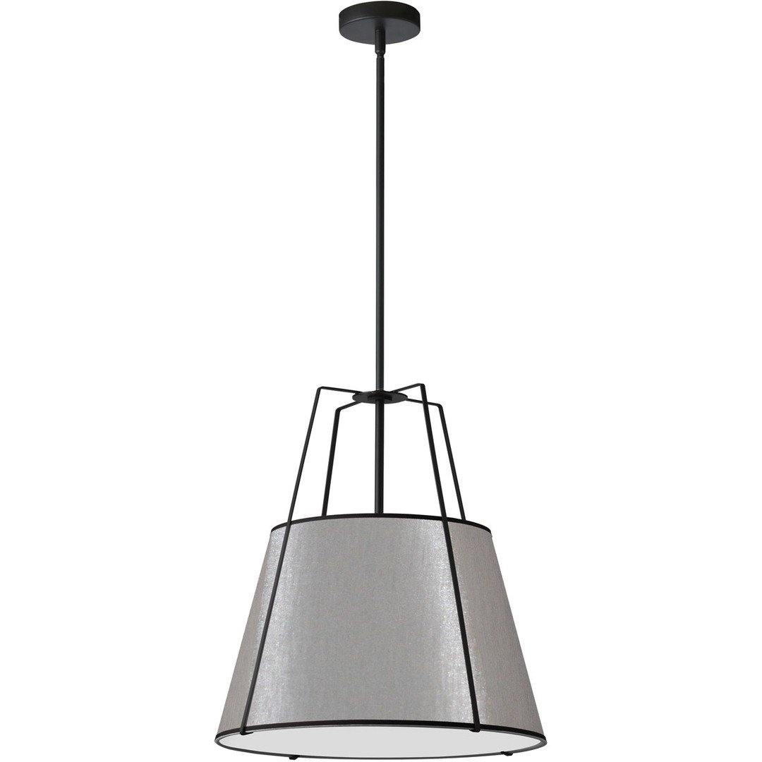 Steel Frame with Fabric Shade Pendant - LV LIGHTING