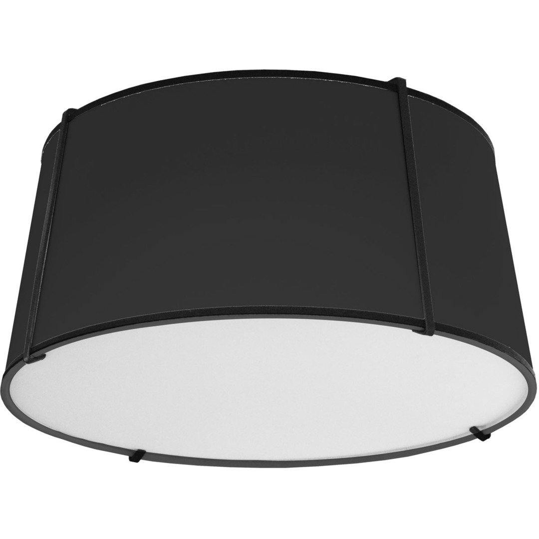 Steel Frame with Fabric Shade Flush Mount - LV LIGHTING