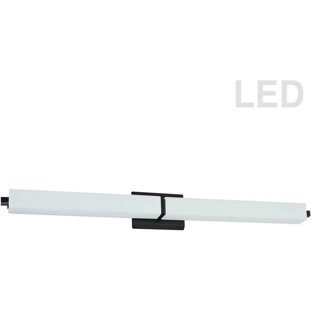 LED Steel Frame with Frosted Glass Shade Vanity Light - LV LIGHTING