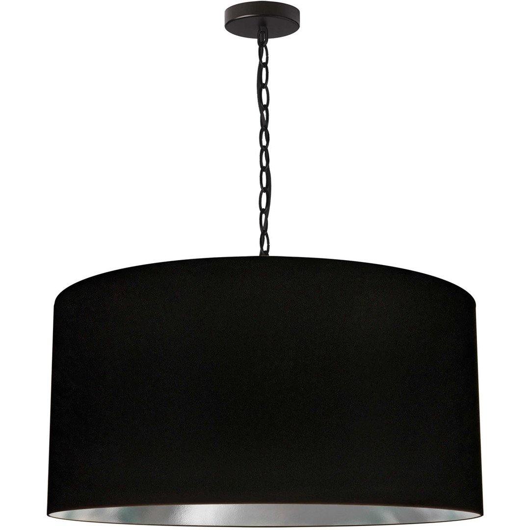 Steel with Fabric Drum Shade Chandelier - LV LIGHTING
