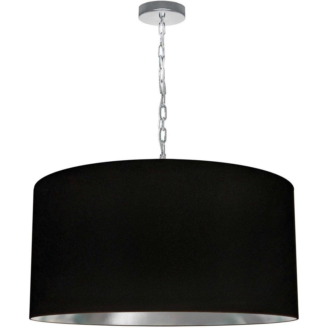 Steel with Fabric Drum Shade Chandelier - LV LIGHTING