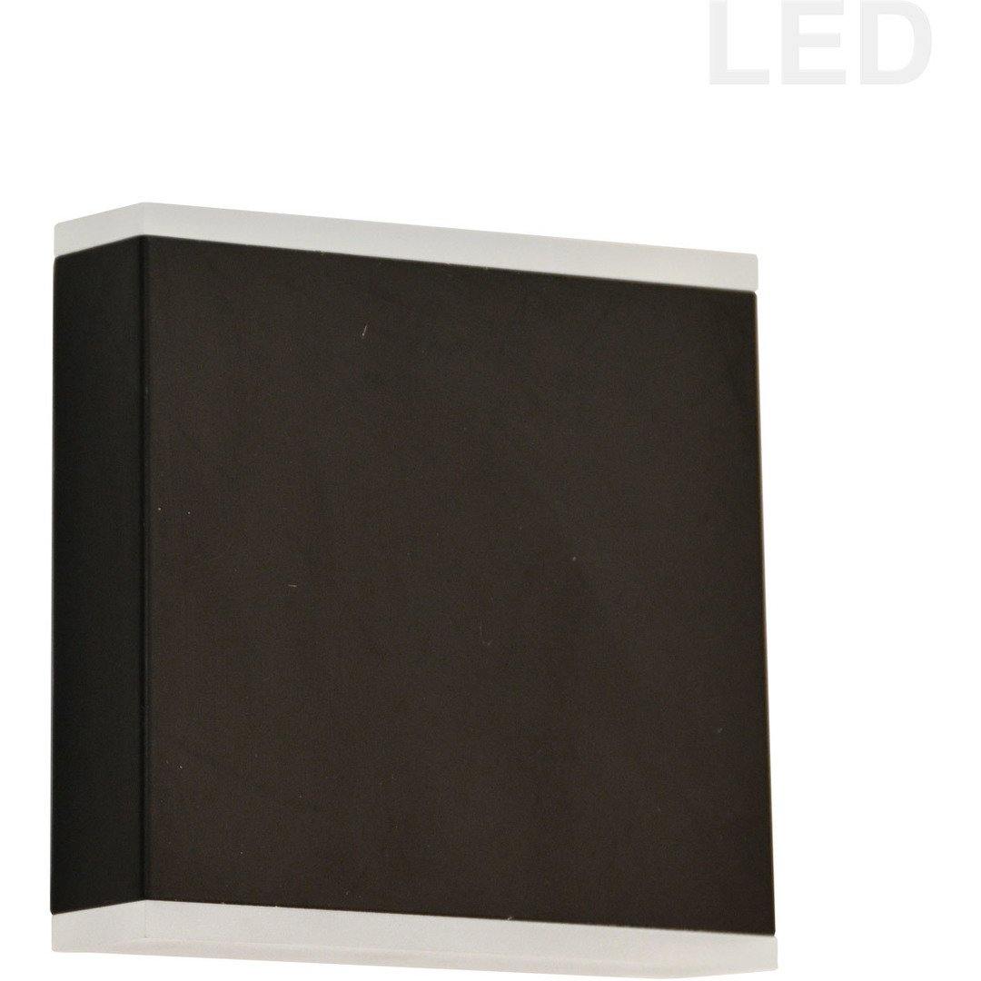 LED Steel with Frosted Diffuser Wall Sconce - LV LIGHTING