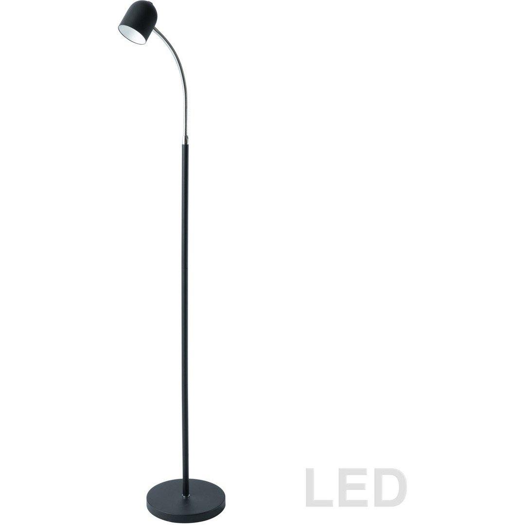 LED Steel Minimalist Task Floor Lamp - LV LIGHTING