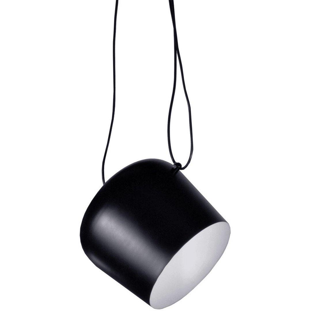 Black Adjustable Shade Pendant - LV LIGHTING