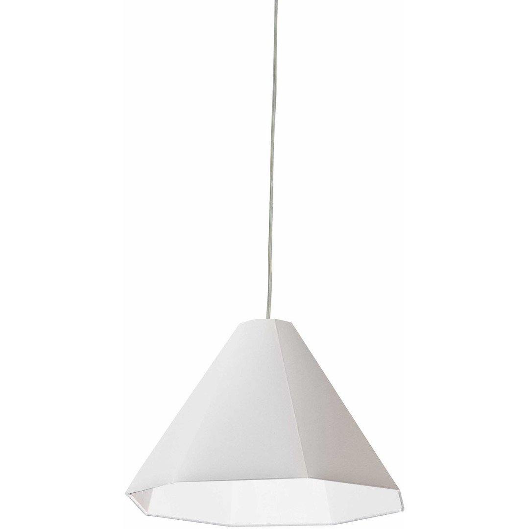 Hexagon Fabric Cone Shade Pendant - LV LIGHTING