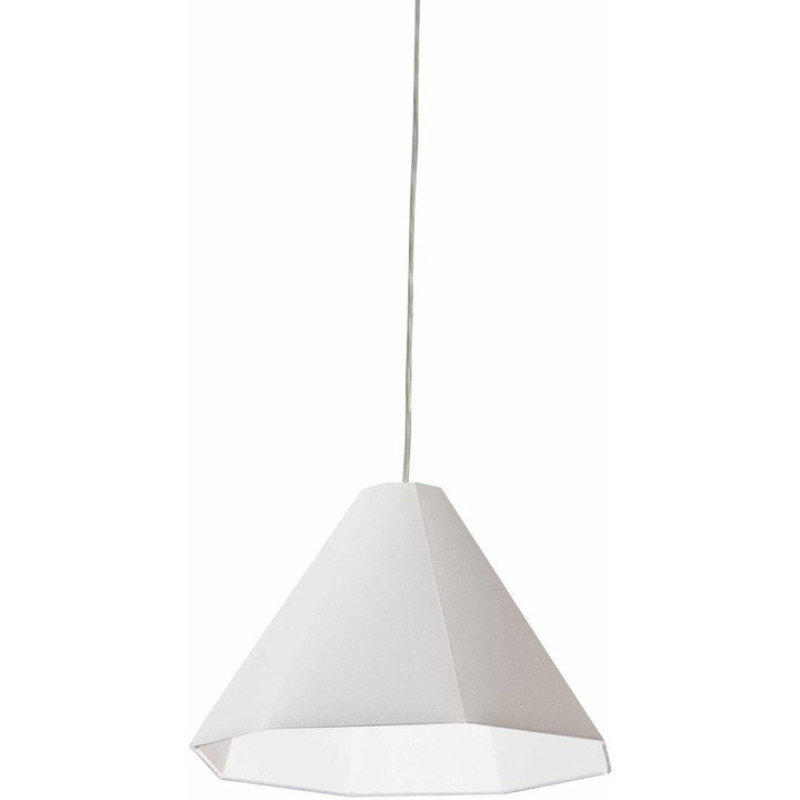 Hexagon Fabric Cone Shade Pendant - LV LIGHTING
