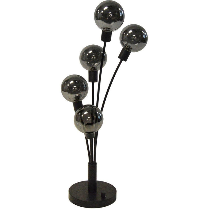 Steel with Glass Globe Table Lamp - LV LIGHTING