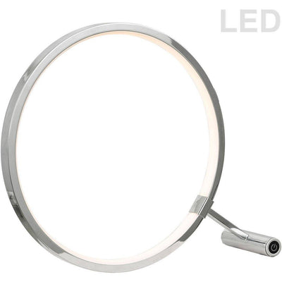 LED Steel Ring Portable Table Lamp - LV LIGHTING