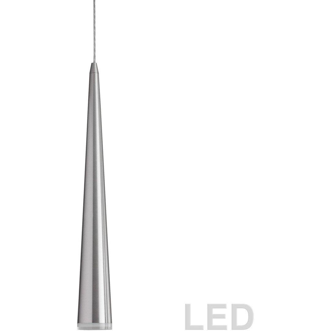LED Steel Cylindrical Cone Mini Pendant - LV LIGHTING