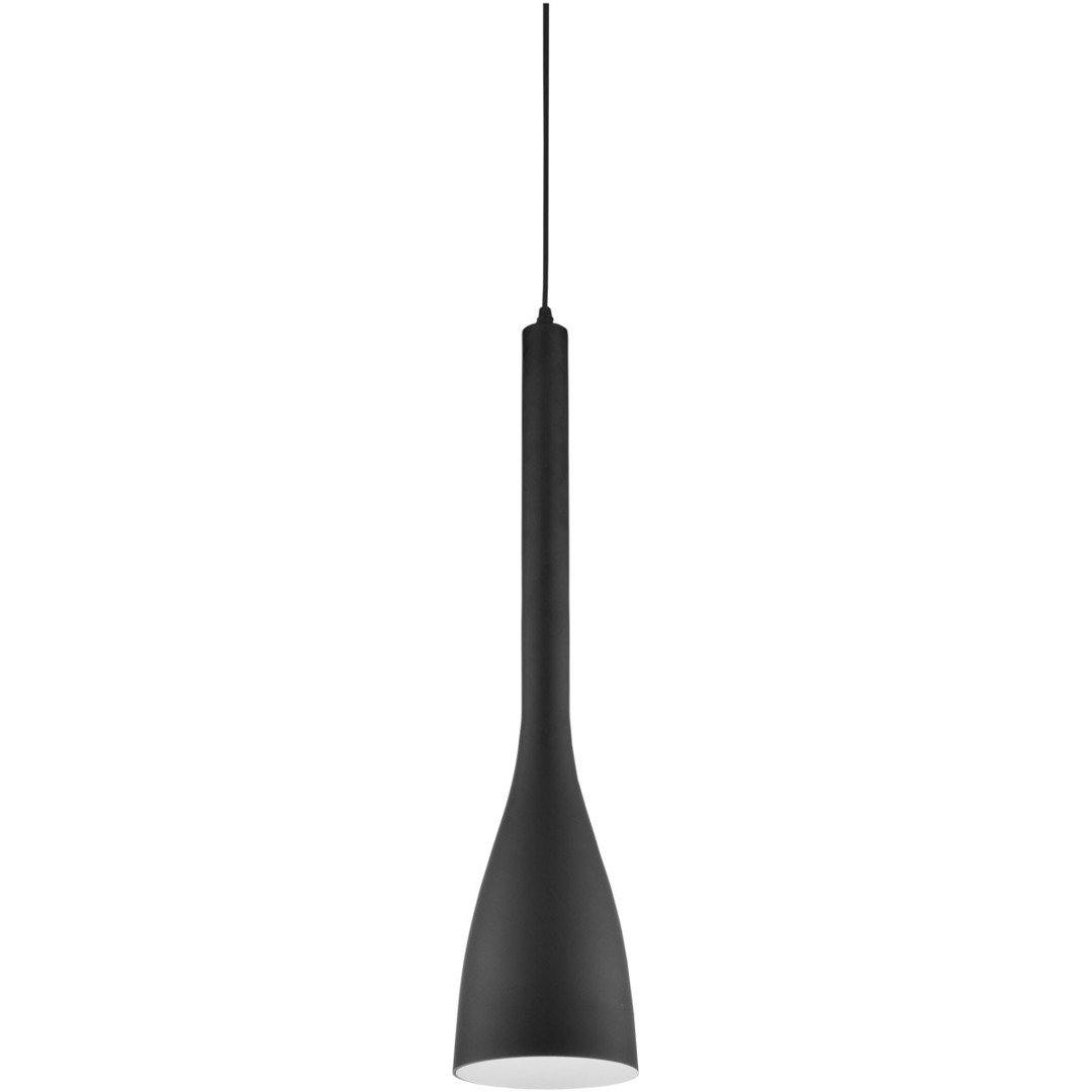 Matte Black Shade Single Light Pendant - LV LIGHTING