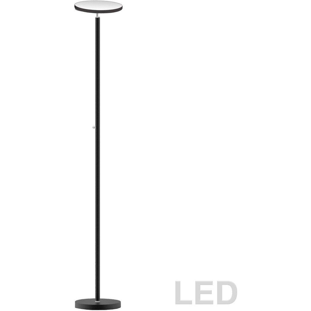 LED Round Slim Shade Floor Lamp - LV LIGHTING