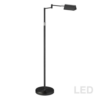 Steel with Adjustable Arm Floor Lamp - LV LIGHTING